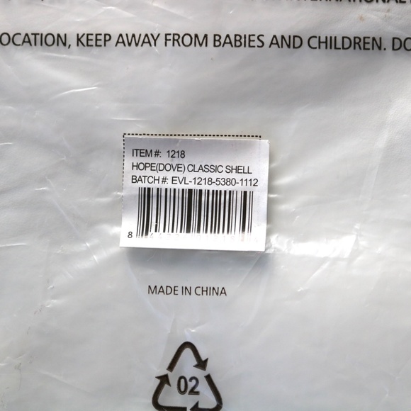 NEW Miche Hope(Dove)Classic - Shell ONLY White Green Purse Courage Faith Hope - Picture 3 of 4